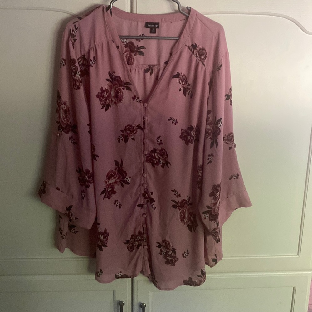 2/$30.  Torrid floral top